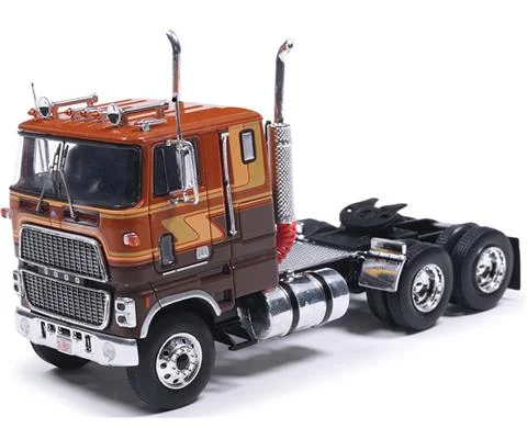 Ford COE 9000 in Brown and Tan - IXO AMERICA