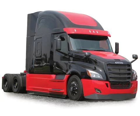 2018 Freightliner Cascadia in Black and Red - Cab Only