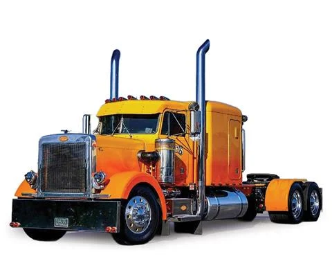 1981 Peterbilt 359 Kelseys Trucking in Orange - IXO AMERICA
