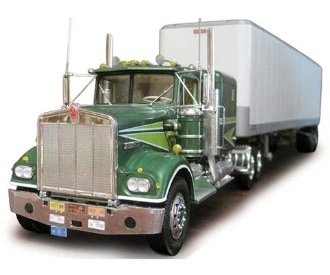 1974 Kenworth W-925 in Green with White Trailer