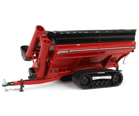 Brent 1398 Grain Cart with Equalizer Track in Red - SPECCAST