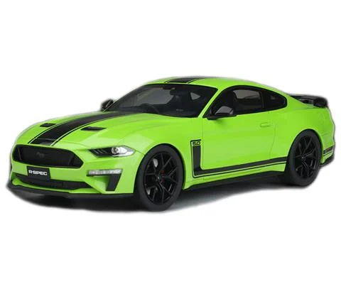 2020 Ford Mustang R-Spec RHD in Grabber Lime - Limited Edition Resin Model