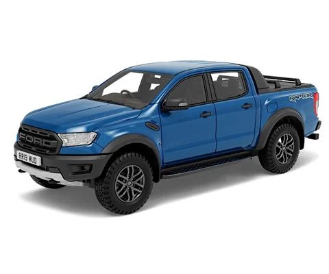 Ford Ranger Raptor Pickup Truck in Ford Perfomance Blue - CORGI