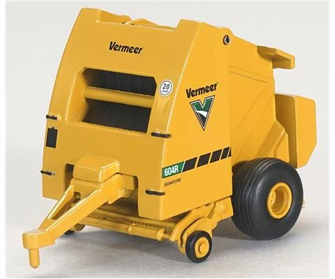 Vermeer 604R Round Baler with Bale - SPECCAST
