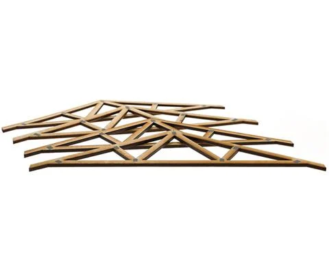 Laser Cut Wooden Trusses Version 1 - WEISS BROTHERS