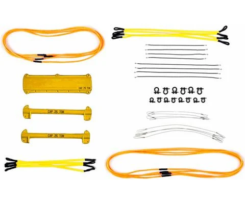 Small Spreader Beam Lifting Set in Yellow - WEISS BROTHERS