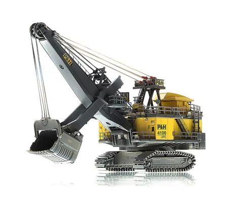 P H 4100 XPC Mining Shovel - Weathered