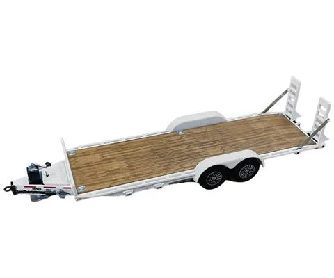 Mirsberger Utility Trailer in White - WEISS BROTHERS