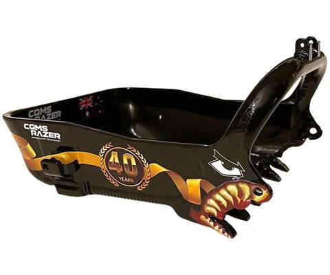 40 Year - CR Mining Dragline Bucket in Black