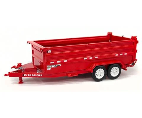 PJ Dump DM Trailer in Red - WEISS BROTHERS