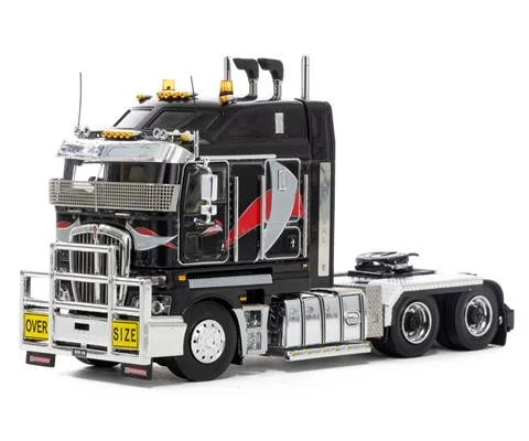 National Heavy Haulage - Kenworth K200 Truck with 2 8 Sleeper Cab in Black - Cab Only