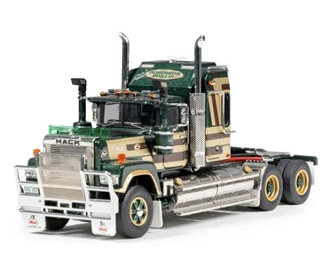 Governor Phillip - Mack Bicentennial Super-Liner Semi Truck with Sleeper Cab in Green and Gold - Cab Only