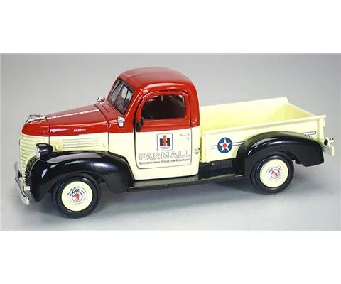 Farmall - 1941 Plymouth Pickup Truck with Farmall and Army Logo Graphics
