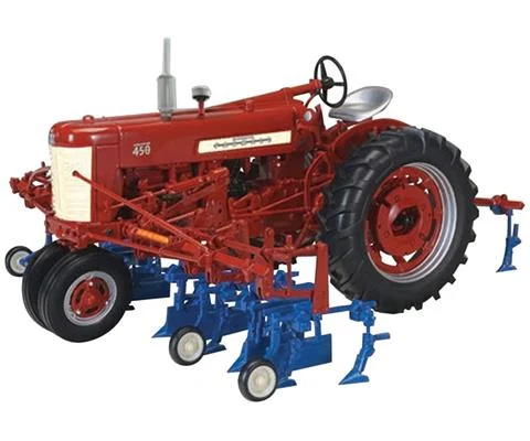 Farmall 450 Narrow Front Diesel Tractor with Front and Rear Cultivators - SPECCAST