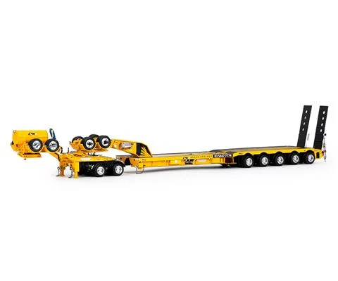 Big Hill Cranes - Drake 5x8 Swingwing Drop Deck Trailer with 2x8 Dolly