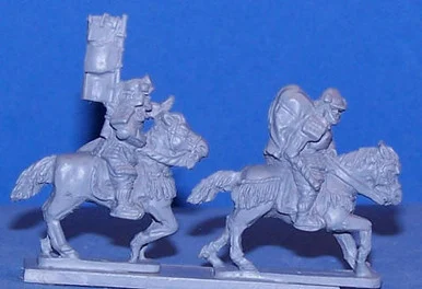 PIG240019 - MOUNTED MESSENGERS (3) FIGS