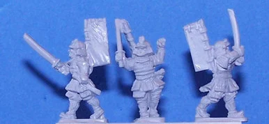 PIG240013 - SAMURAI WITH SWORDS