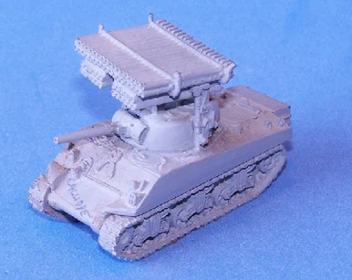 PIG080243 - SHERMAN CALLIOPE ROCKET LAUNCHER