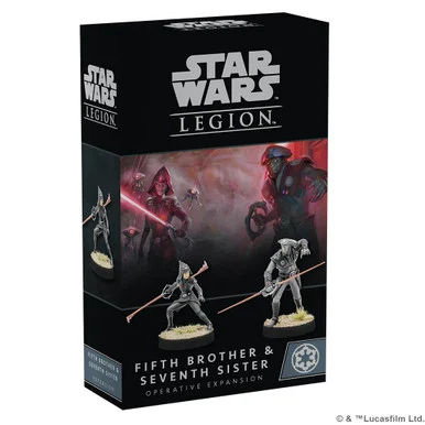 SWL113 - STAR WARS LEGION: Fifth Brother and Seventh Sister Operative Expansion