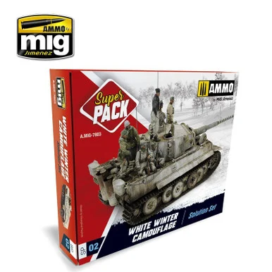 Super Pack: White Winter Camouflage Solution Set - Ammo - AMM
