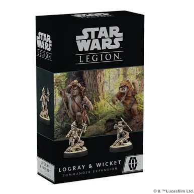 SWL110 - STAR WARS LEGION: LOGRAY & WICKET COMMANDER EXPANSION