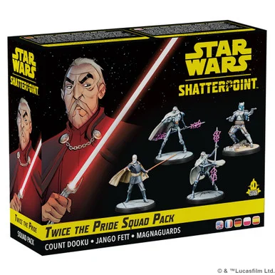 SWP03 - STAR WARS: SHATTERPOINT - TWICE THE PRIDE: COUNT DOOKU SQUAD PACK