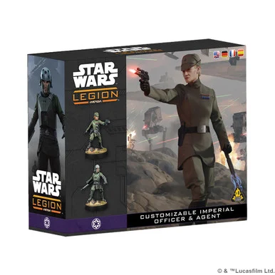 SWQ009 - Star Wars Legion: Customizable Imperial Officer & Agent