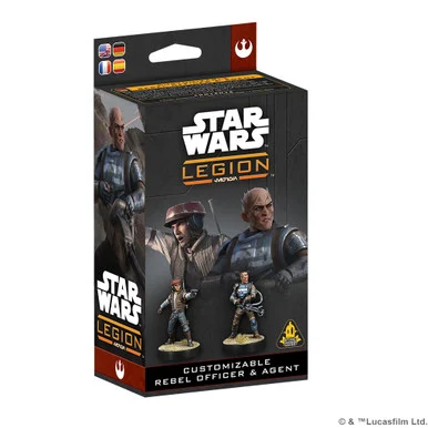 SWQ013 - Star Wars Legion: Customizable Rebel Officer & Agent