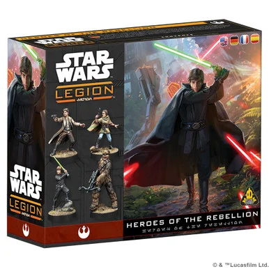 SWQ014 - Star Wars Legion: Heroes of the Rebellion Character Pack