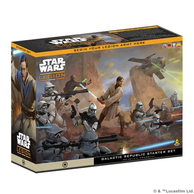 SWQ019 - Star Wars Legion: Galactic Republic Starter Set