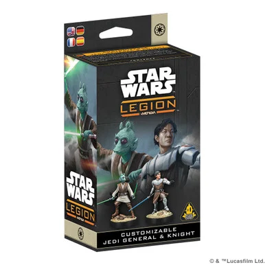 SWQ020 - Star Wars Legion: Customizable Jedi General and Knight