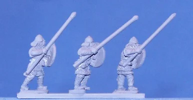 PIG090007 - ARMOURED SPEARMEN ADVANCING