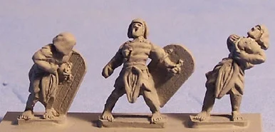PIG030061 - NEW KINGDOM EGYPTIAN CASUALTIES STANDING